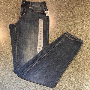 Old Navy 00 Curvy Skinny jeans NEW 5 pocket dark denim
